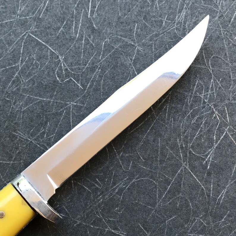 Vintage Queen Cutlery Hunting Knife Etsy