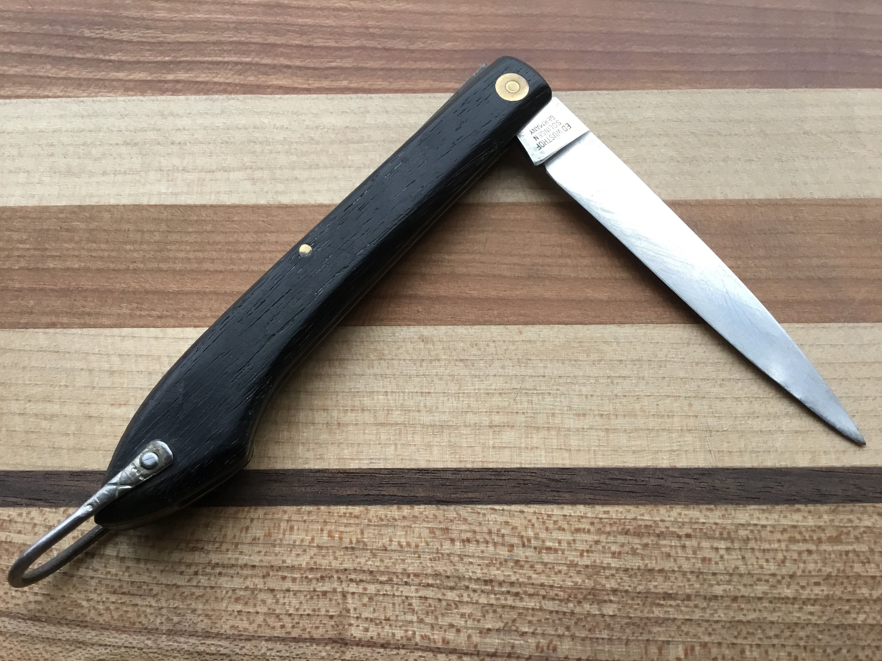 RARE Vintage Wusthof Sodbuster Folding Knife Etsy
