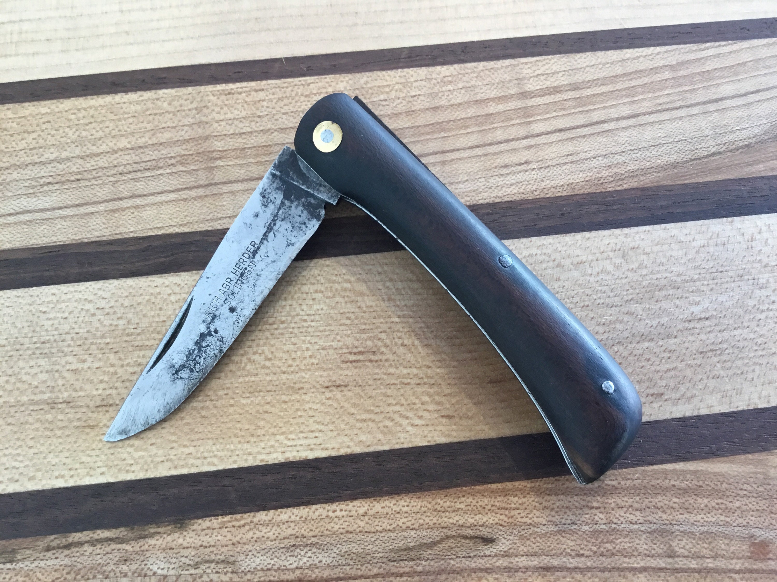 Antique Herder sodbuster Folding Knife Etsy