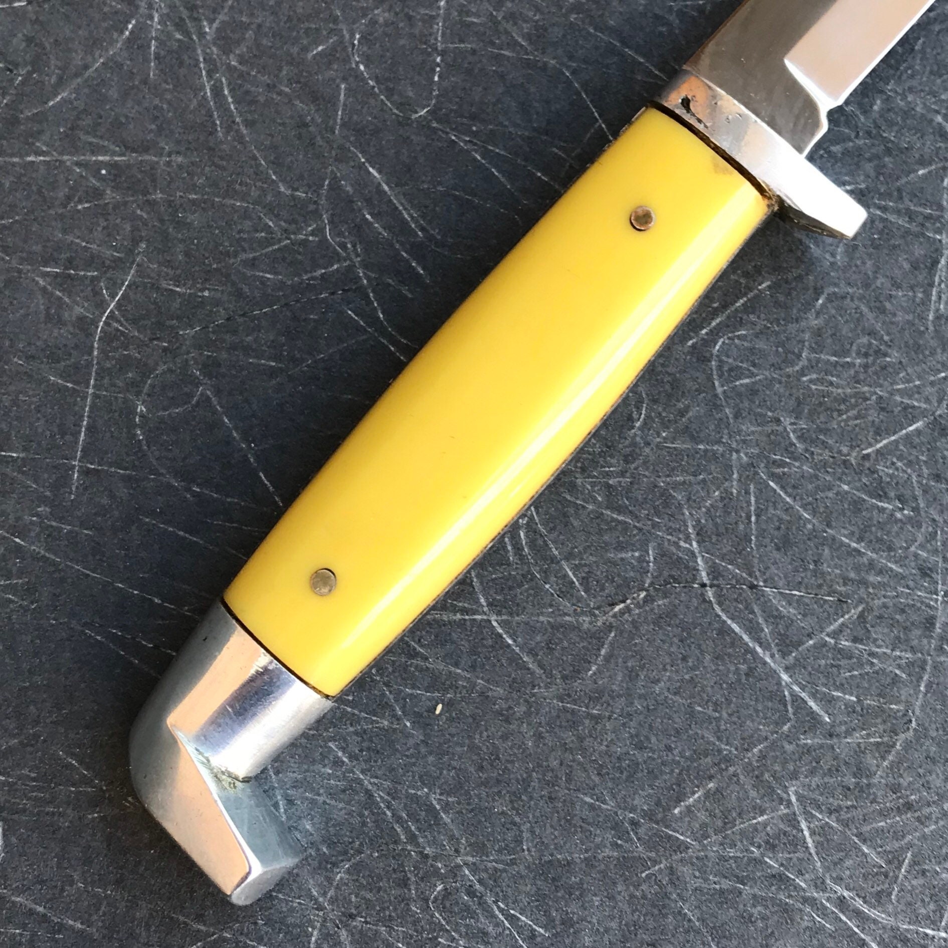 Vintage Queen Cutlery Hunting Knife Etsy