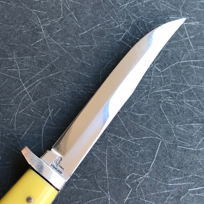 Vintage Queen Cutlery Hunting Knife Etsy