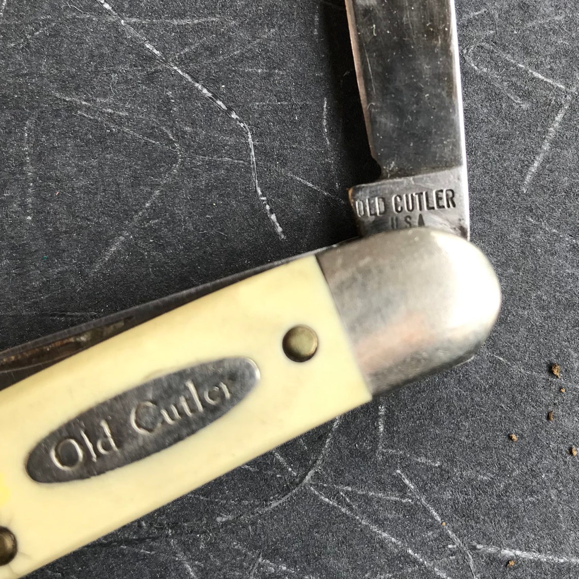 Vintage Old Cutler Pocket Jack Knife Etsy
