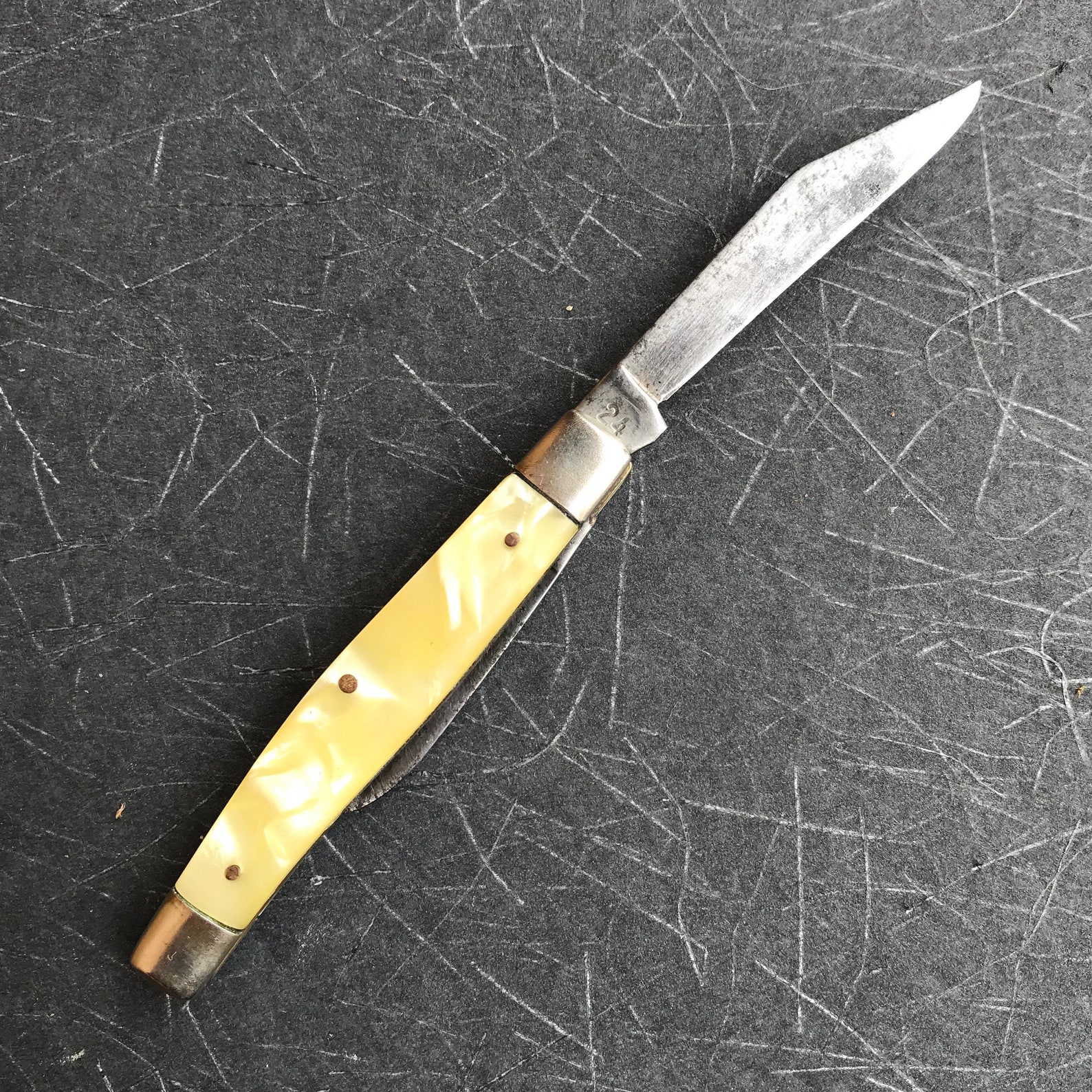 Vintage Camillus 24 Pocket Jack Knife Etsy