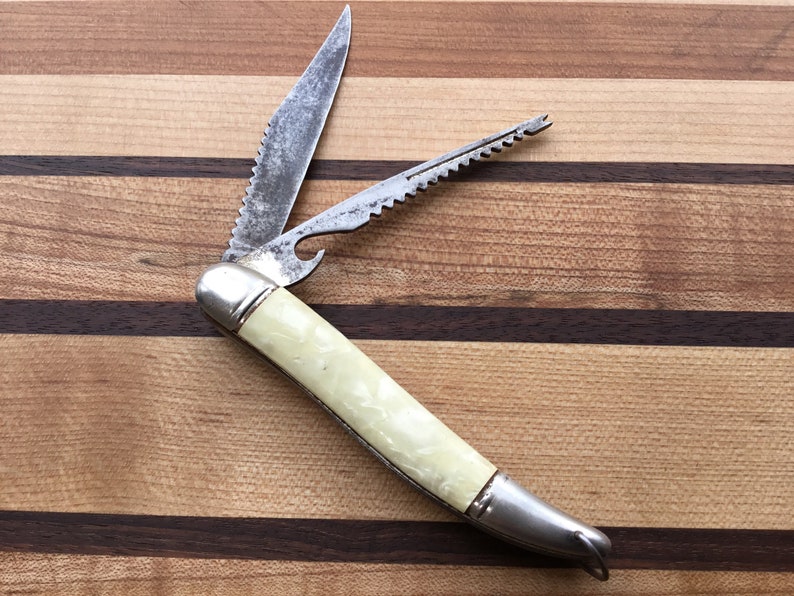 Vintage Jowika Republic of Ireland Fish Knife Etsy