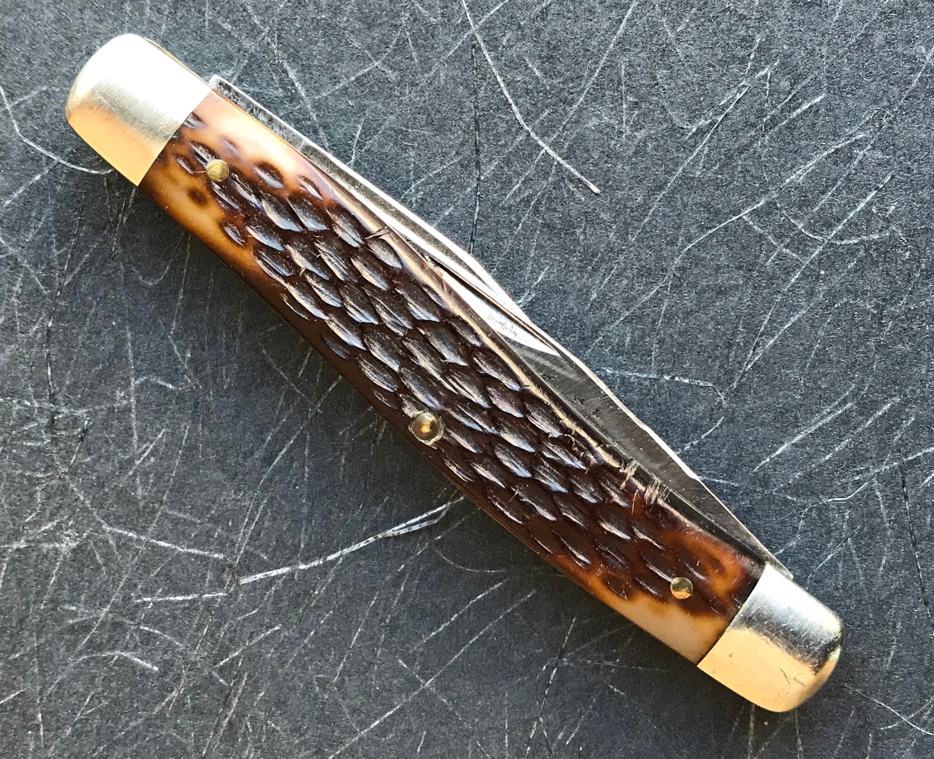 Schrade improved Muskrat Pocket Knife Etsy