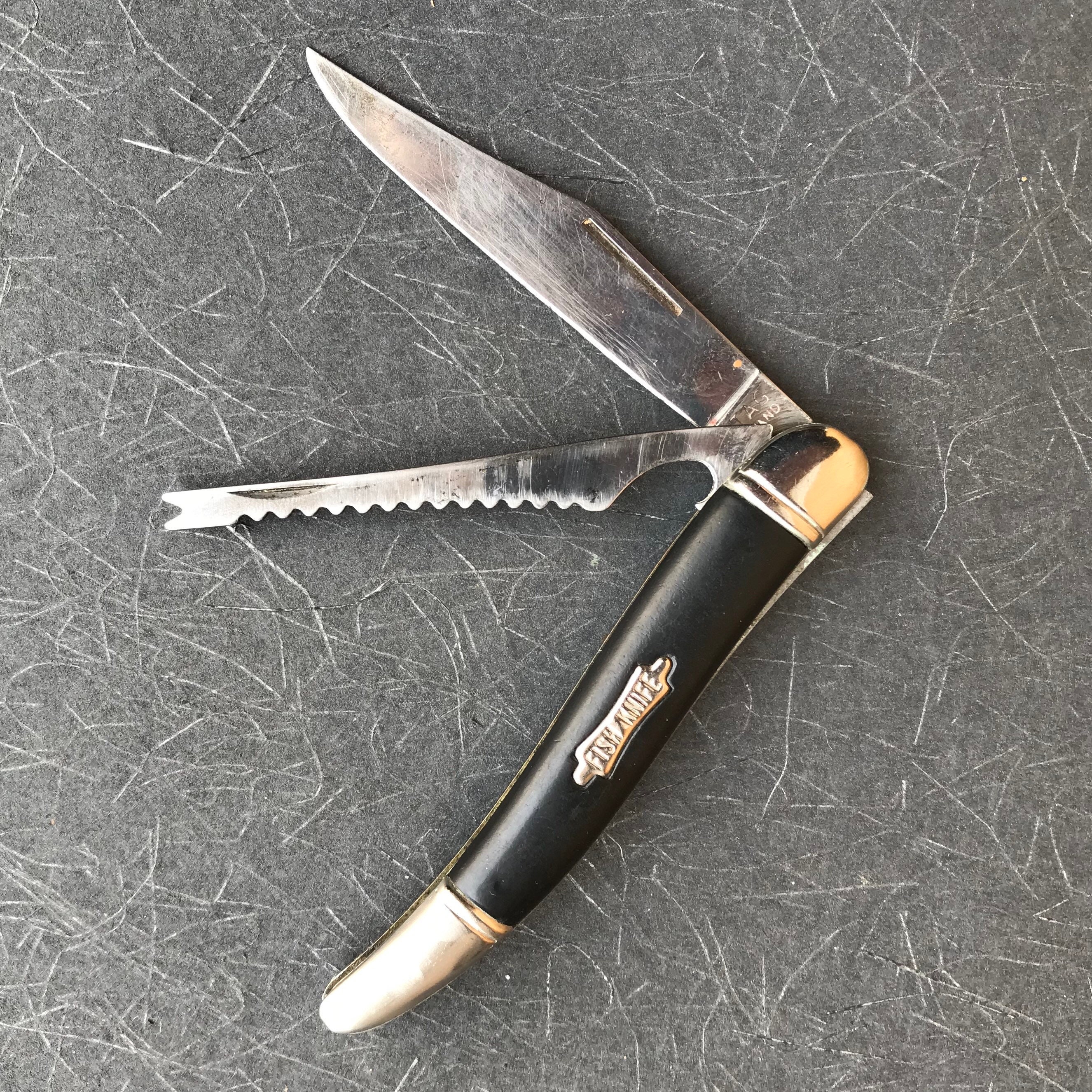 Vintage Stag Fish Knife 