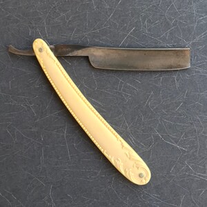 Antique H. Boker Straight Razor - Etsy