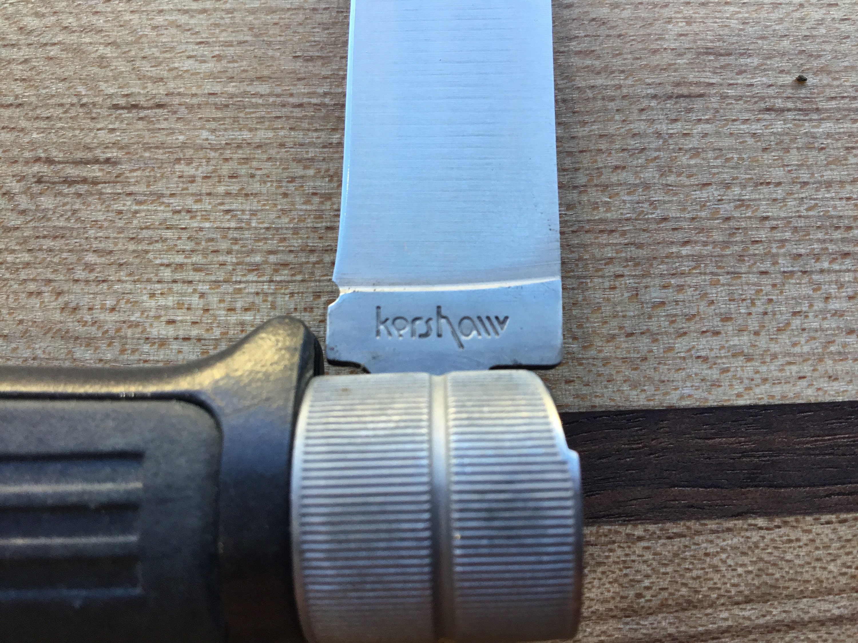 Black Kershaw 2950 Folding Knife With Collar Lock Etsy Canada