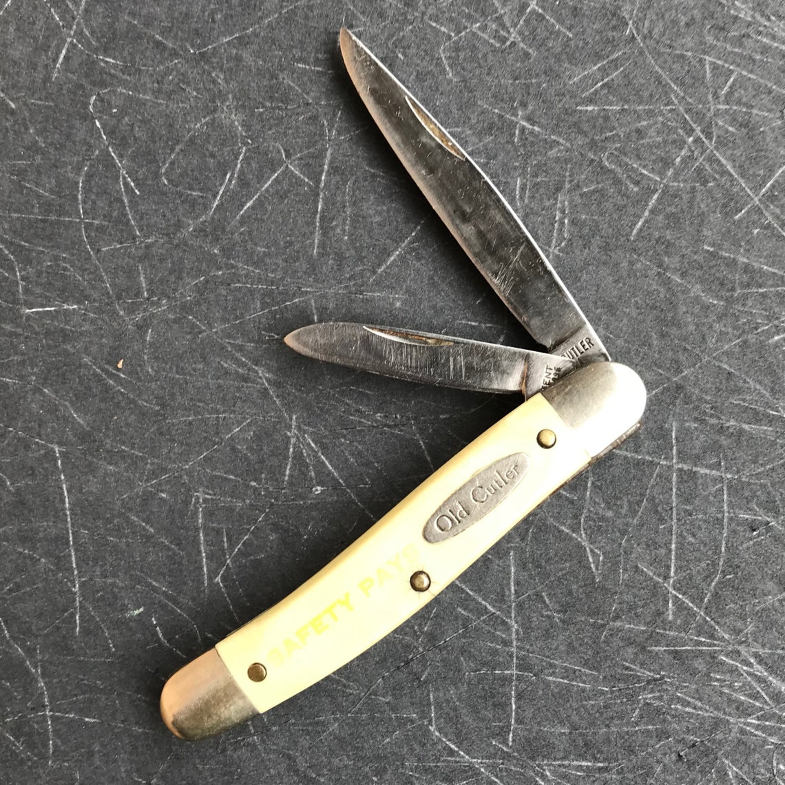 Vintage Old Cutler Pocket Jack Knife Etsy