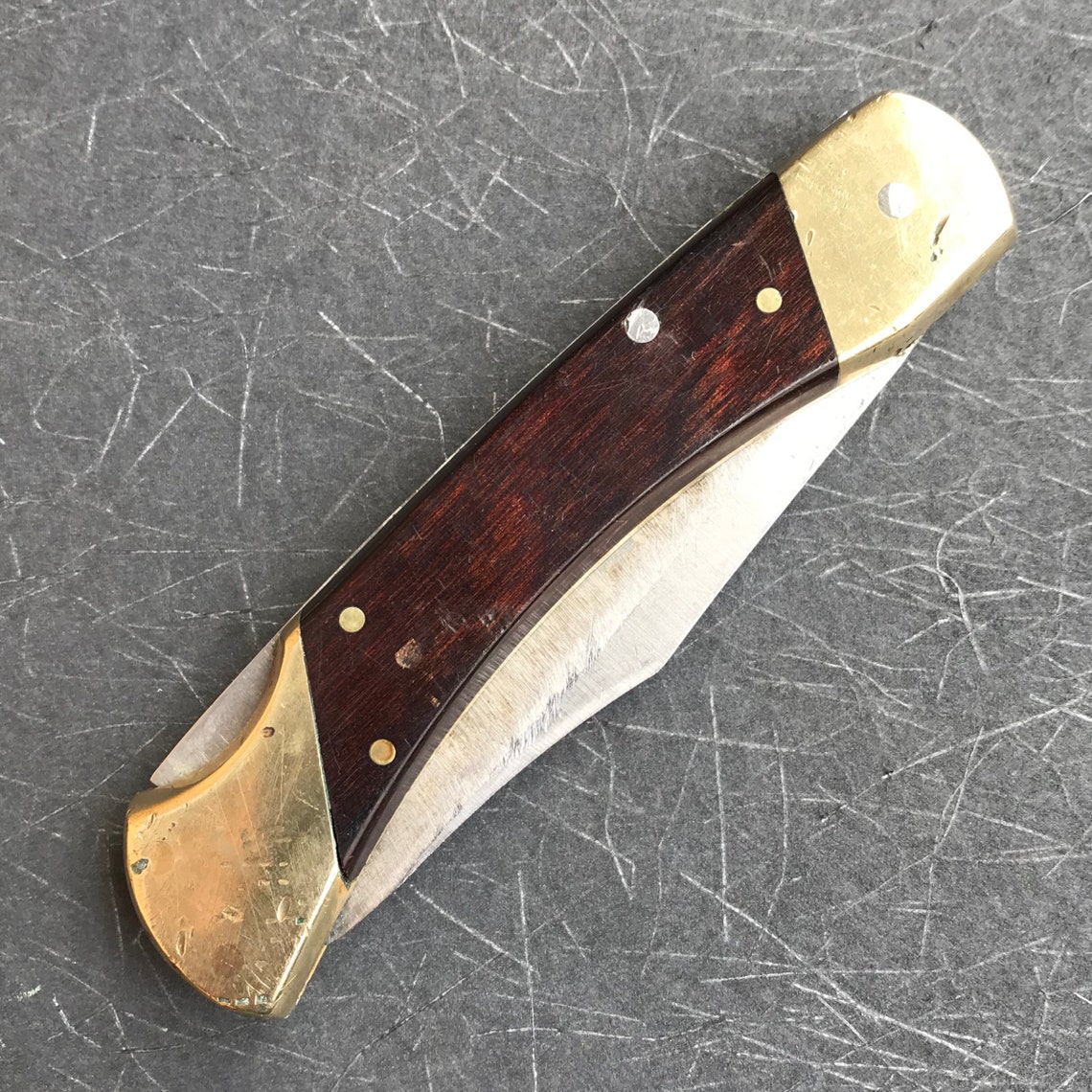 Vintage Schrade LB7 Folding Knife Etsy