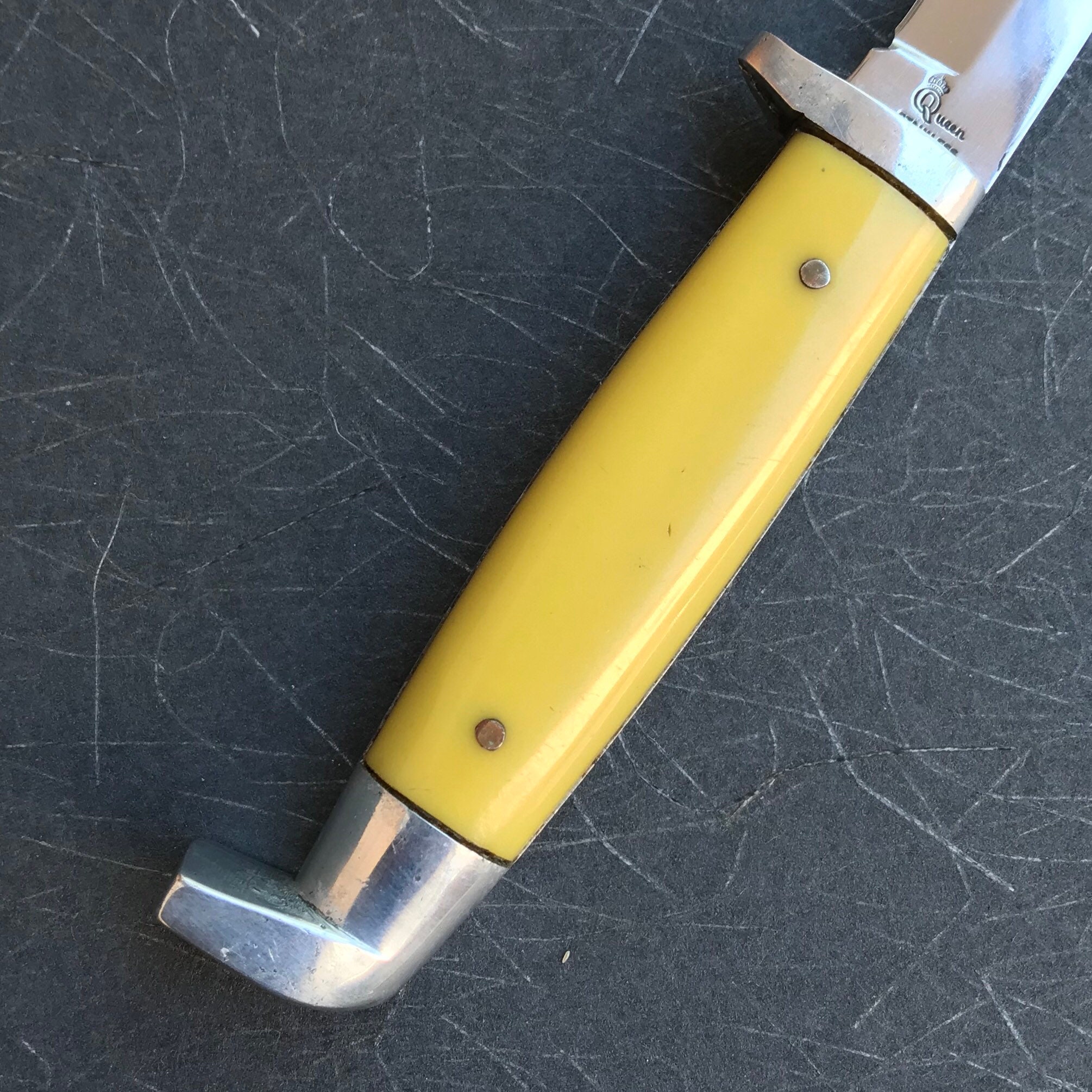 Vintage Queen Cutlery Hunting Knife Etsy