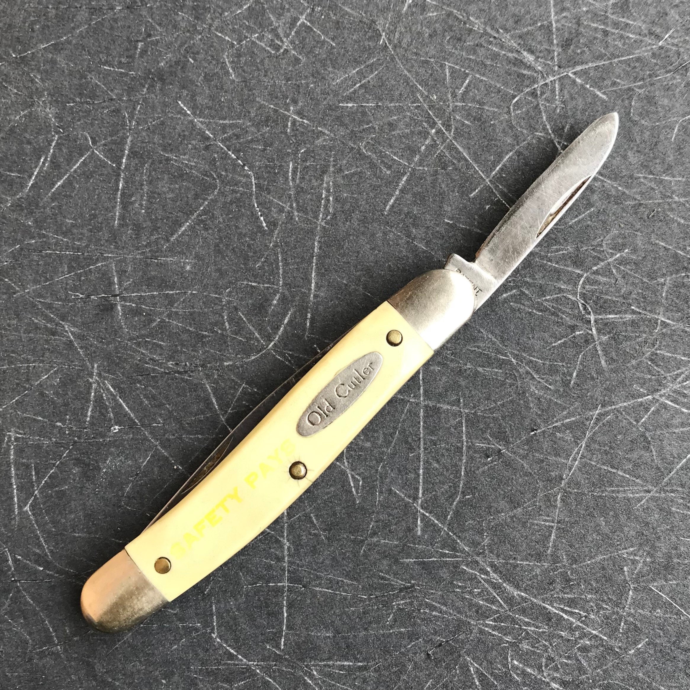 Vintage Old Cutler Pocket Jack Knife Etsy