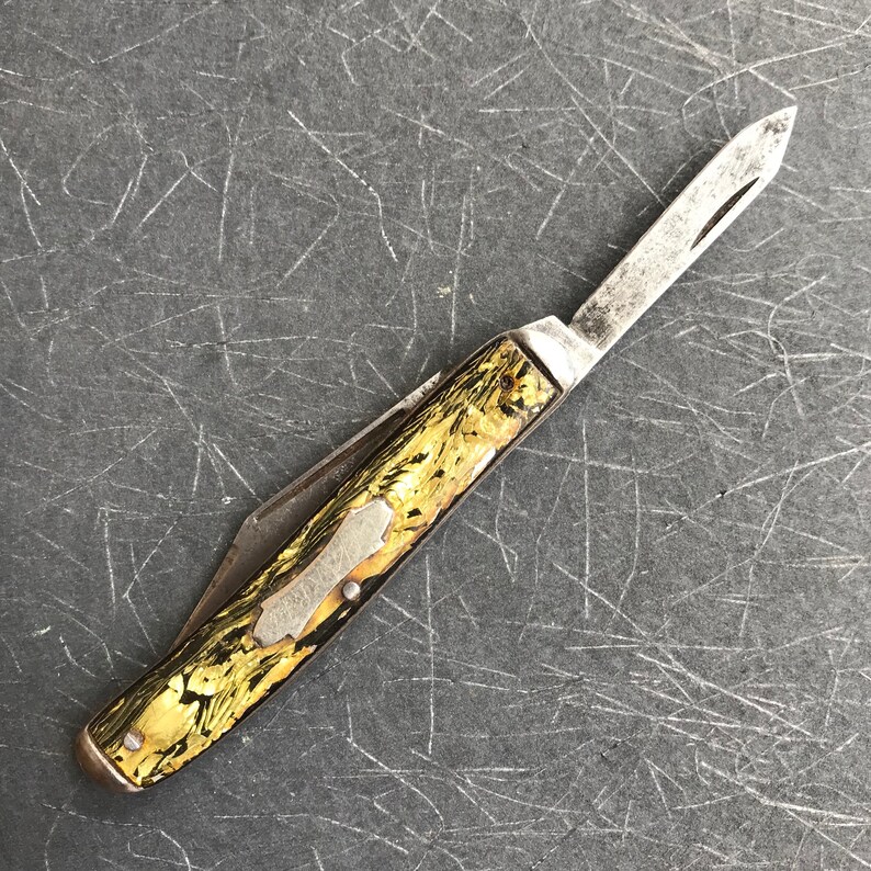 Vintage Colonial Pocket Jack Knife Etsy