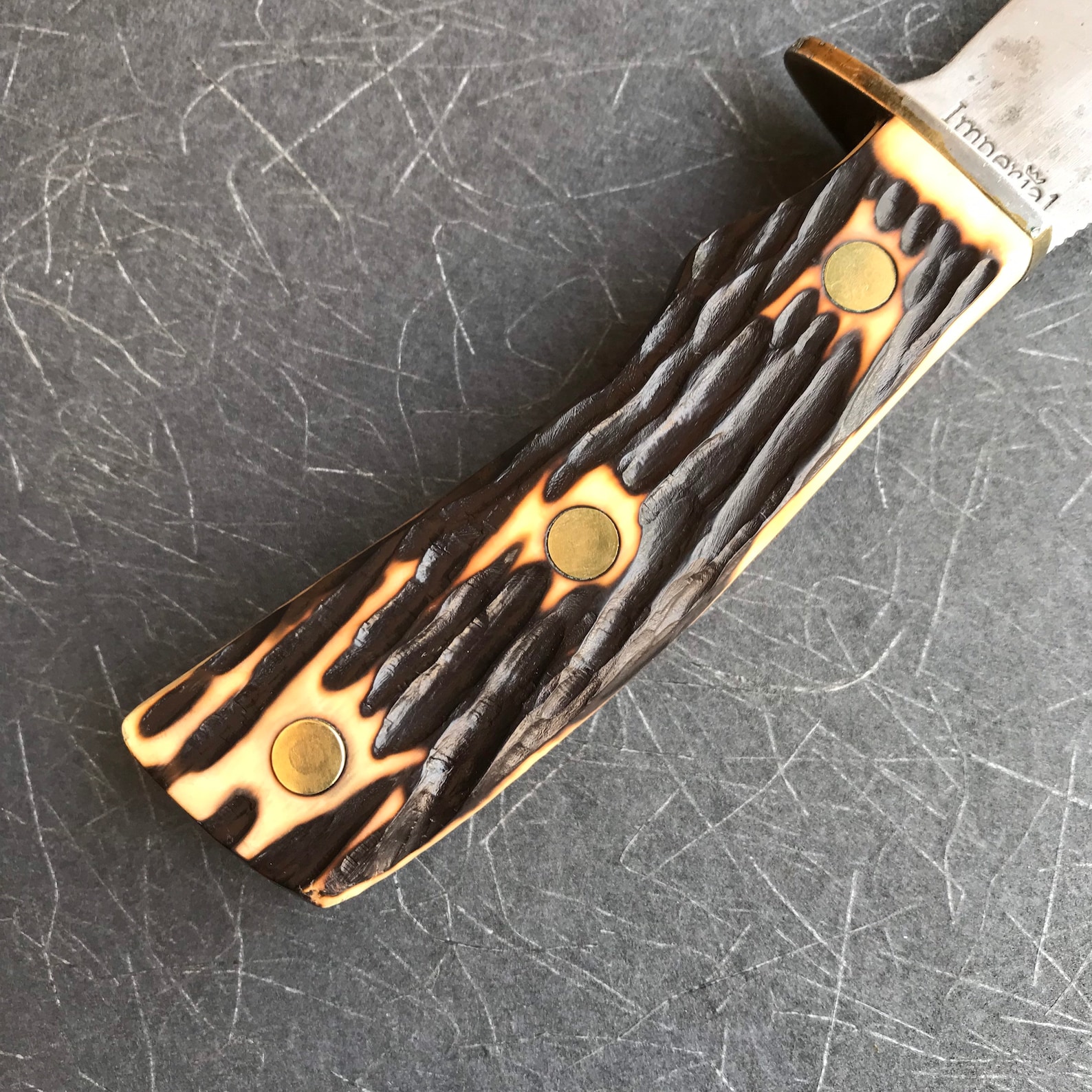 Imperial Kit Carson Hunting Knife Etsy