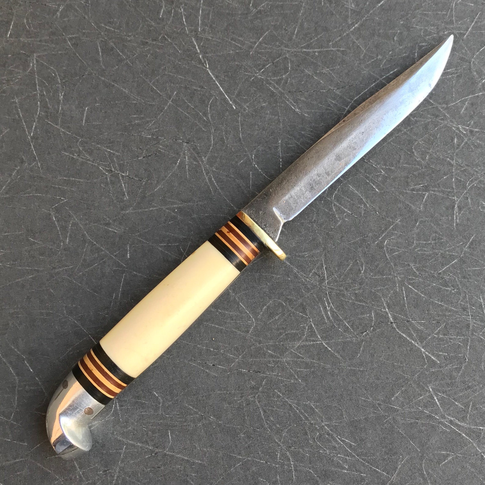 Vintage Western Bird & Trout Hunting Knife Etsy