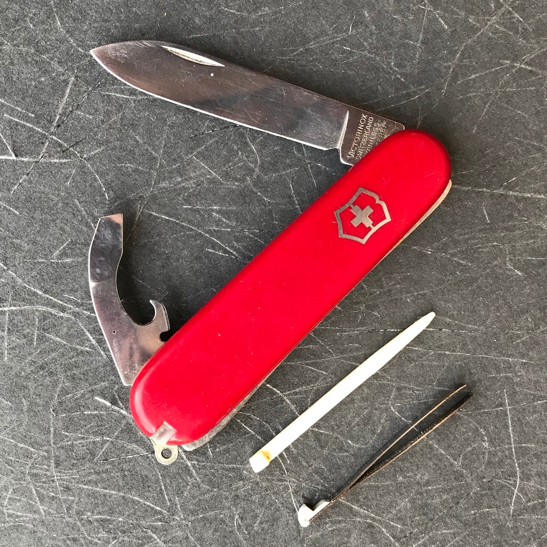 Vintage Victorinox Swiss Army bantam Camp Knife Etsy
