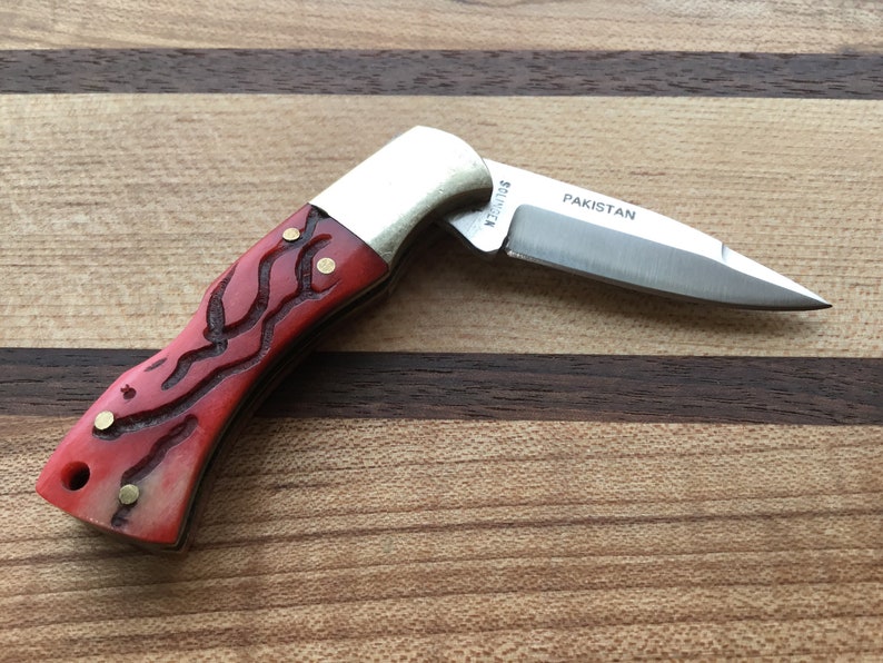 Vintage Mini Lockback Knife From Frost Cutlery Etsy