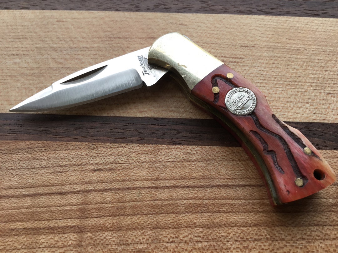 Vintage Mini Lockback Knife From Frost Cutlery Etsy