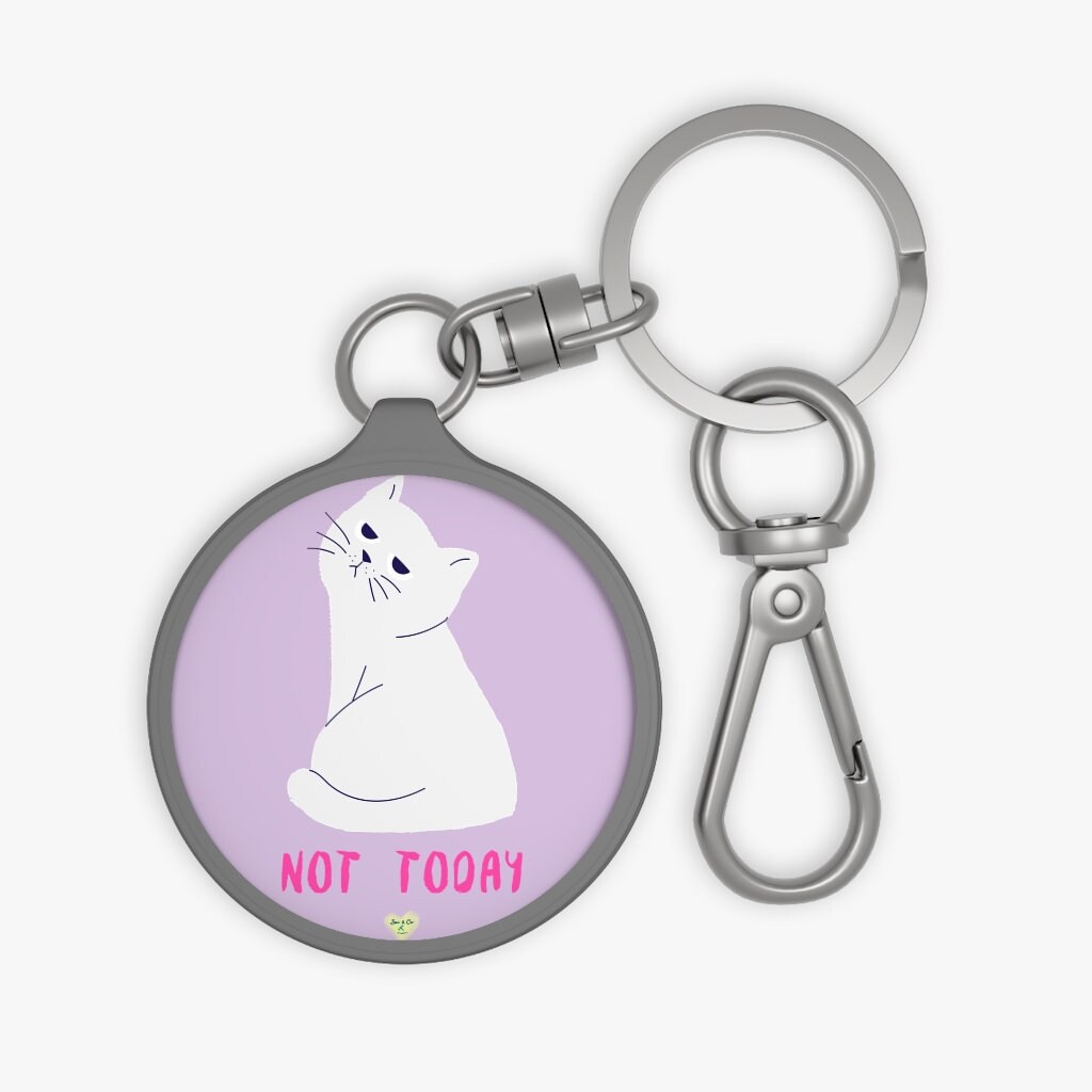 Keychain or Keyring With Charm Digital Design Unique Gift Etsy UK