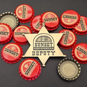 Insignia de ayudante de Sunset Sarsaparilla: inspirada en Fallout New Vegas