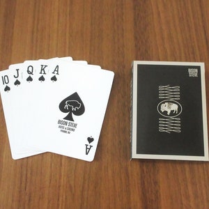 Cartas de Baralho Bison Steve - inspiradas em Fallout New Vegas