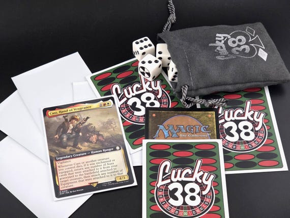 Lucky 38 MTG Card Sleeves - Magic the Gathering Fallout New Vegas Inspired  Commander Deck - Etsy
