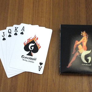 Gomorrah Playing Cards - Fallout New Vegas inspired
