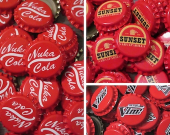 Nuka-Cola -  Sunset Sarsaparilla - Vim - Fallout Inspired Bottle Caps