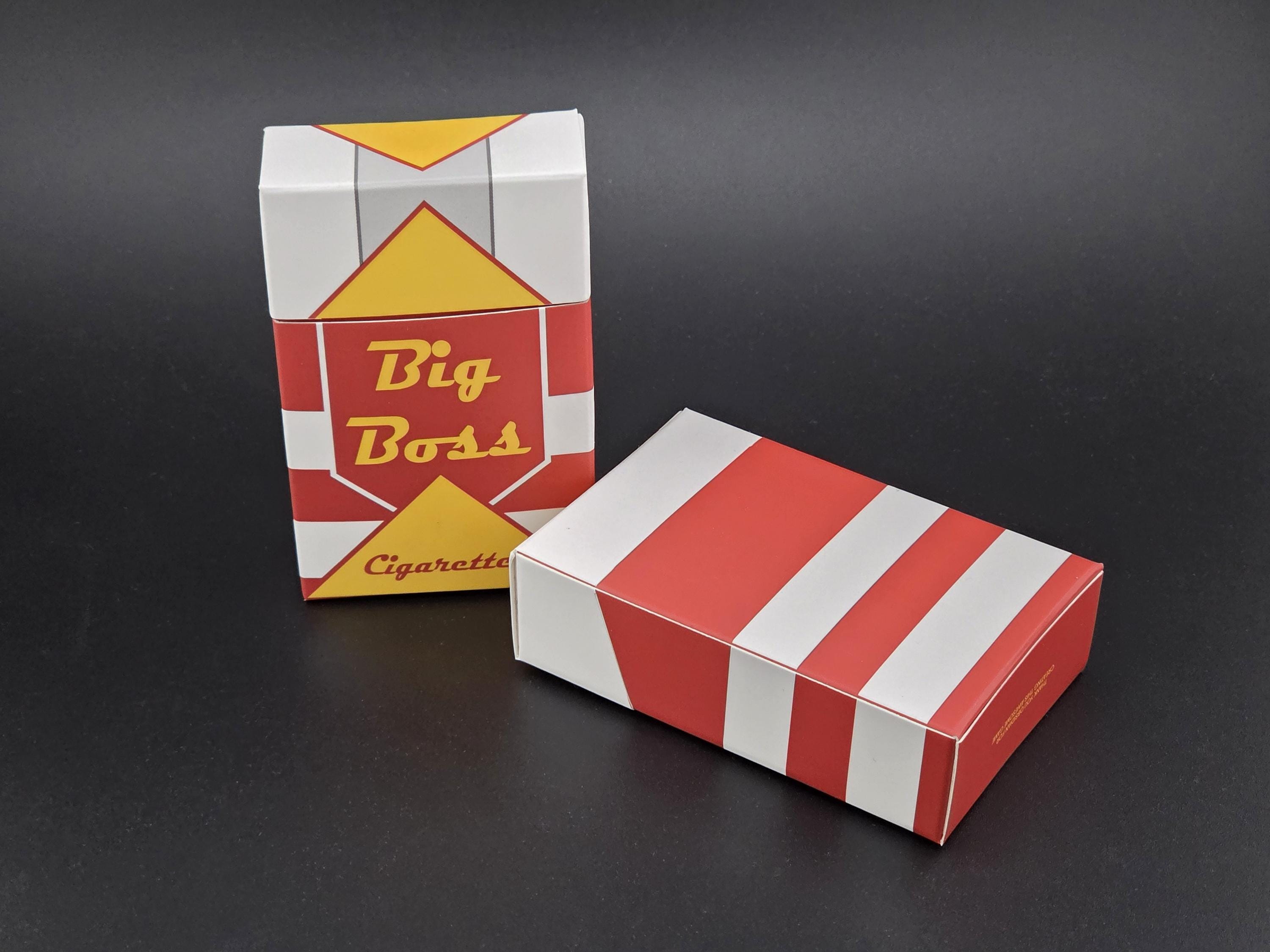 Fallout Cigarette Boxes Big Boss Grey Tortoise Pyramid Pack Cosplay Prop  Fake Replica - New Vegas NCR Trooper Helmet