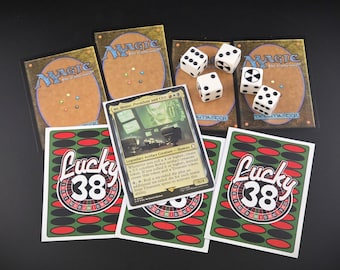 Lucky 38 MTG Card Sleeves - Magic the Gathering Fallout New Vegas