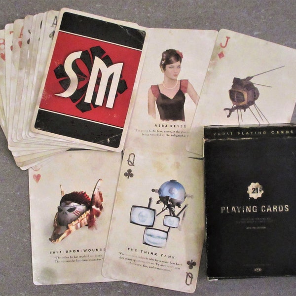Fallout New Vegas Add-On to Collector's Edition Deck of Cards