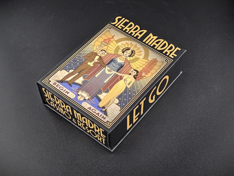 Cartes à jouer holographiques Sierra Madre - Fallout New Vegas : inspiré de l'argent mort image 3