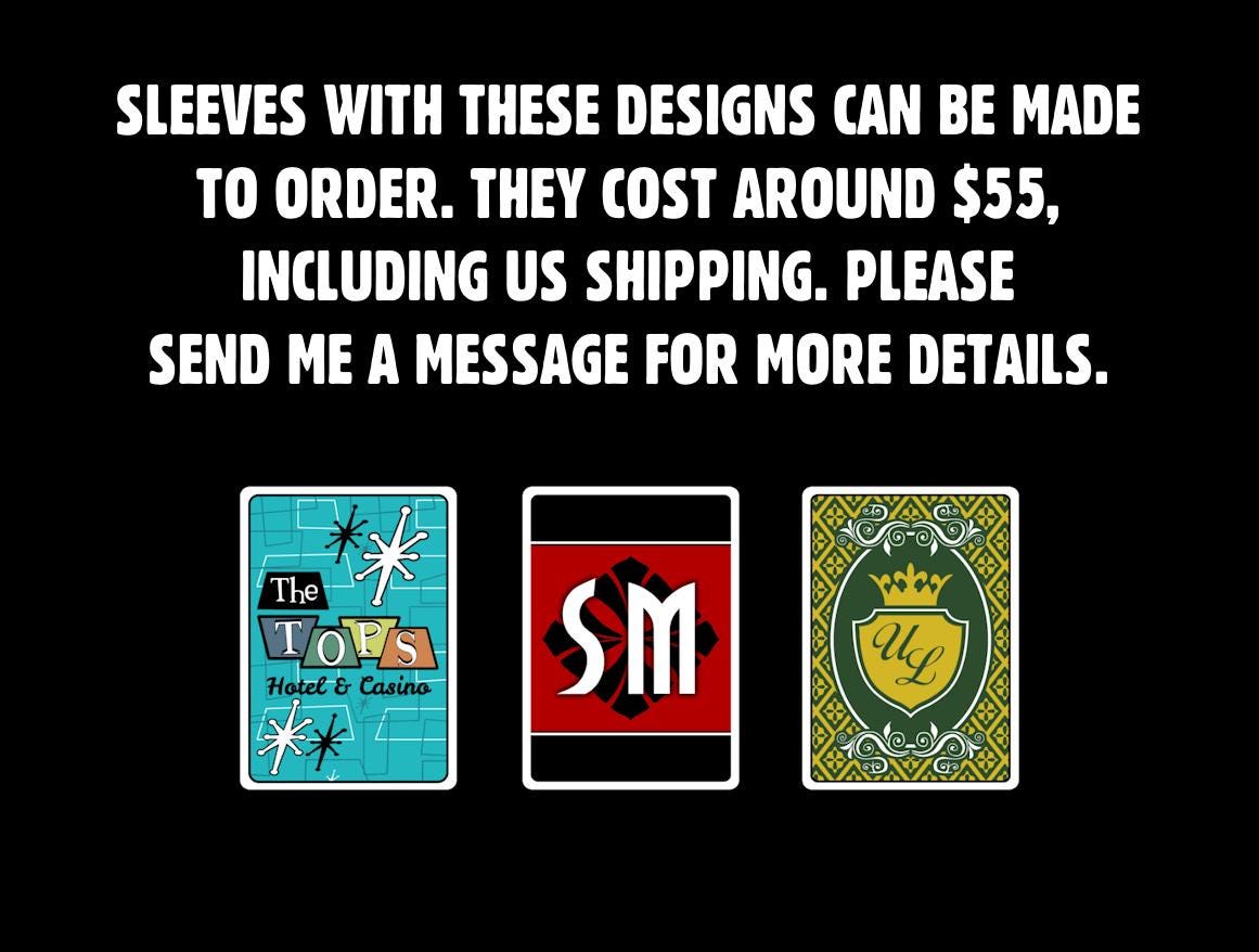 Lucky 38 MTG Card Sleeves - Magic the Gathering Fallout New Vegas Inspired  Commander Deck - Etsy