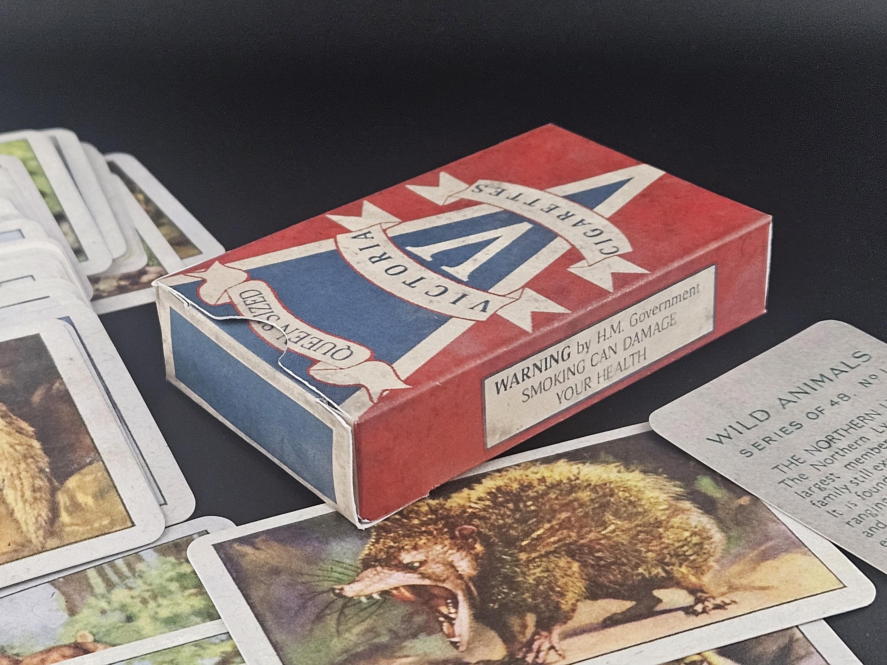 Fallout London - All 48 Victoria Cigarette Cards and Pack - Fallout London  Inspired