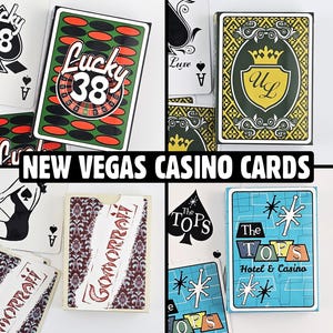 NOS Vintage Vegas Riviera La Cage Sealed Deck Playing Cards P9