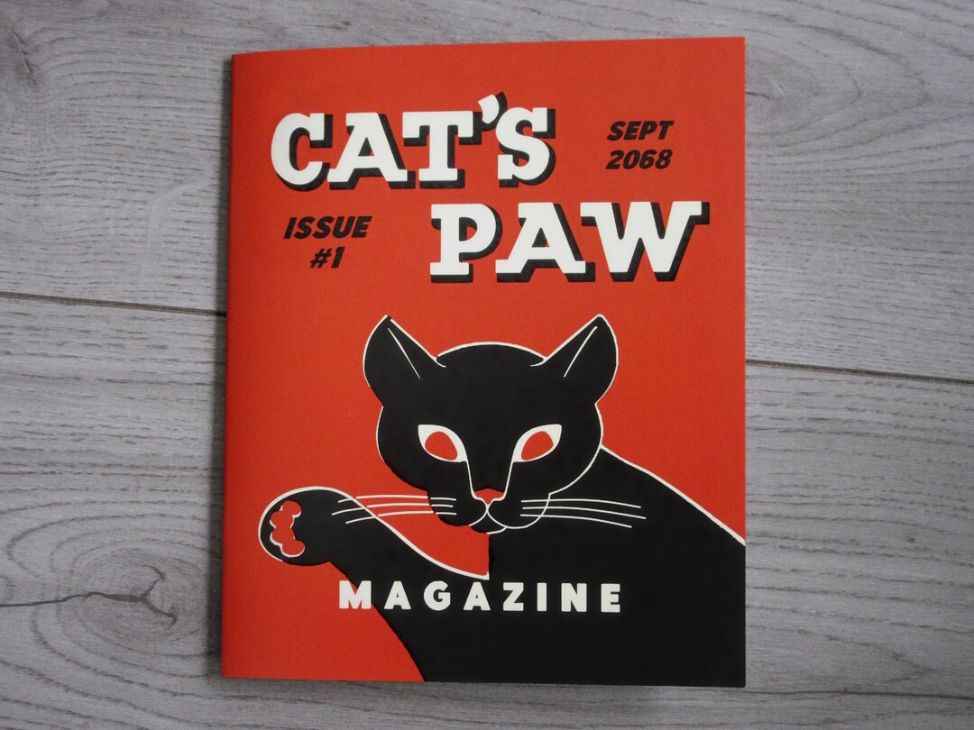 Cat's Paw Magazine Fallout 2 Inspired Etsy