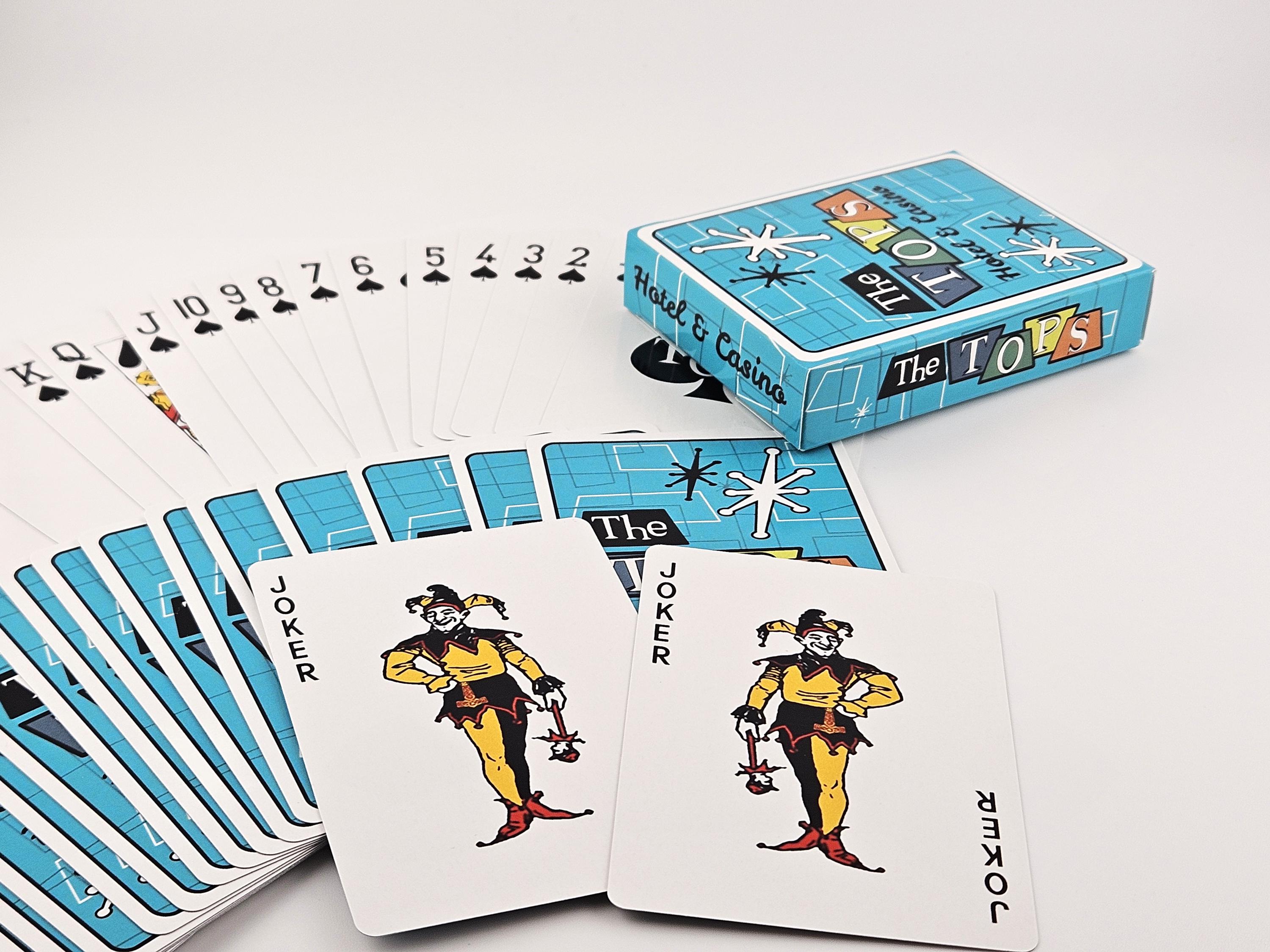 The Tops Playing Cards - Fallout New Vegas In-game Design Inspired
