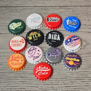 Nuka-Cola - Vim - Fallout 4 Nuka World inspired Bottle Caps - Nuka Cola  Quantum Victory Quartz