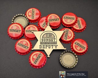 Sunset Sarsaparilla Deputy Badge - Fallout New Vegas inspired