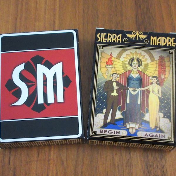 Sierra Madre Casino Playing Cards - Fallout New Vegas: Dead Money inspired