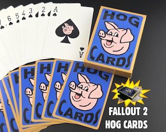 Hog Cards - Fallout 2 inspired New Reno Mordinos Desperado Casino