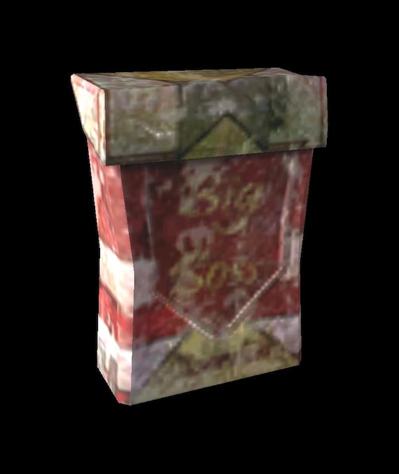 fallout cigarette case Fallout Cigarette Boxes Big Boss Grey Tortoise Pyramid Pack Cosplay Prop  Fake Replica - New Vegas NCR Trooper Helmet
