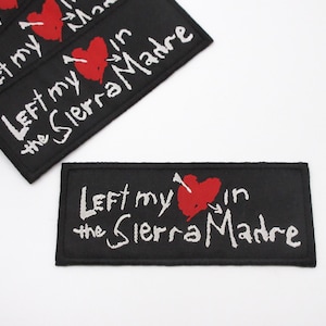 ZOSTAW MOJE SERCE w haftowanej naszywce Sierra Madre inspirowanej grą Fallout New Vegas