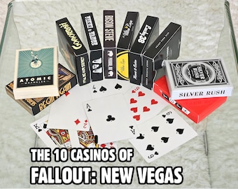 New Vegas Playing Cards Bundle - All 10 Casinos Full Decks