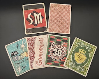Lot de cartes New Vegas - Version en jeu As de pique - Inspiré de Fallout