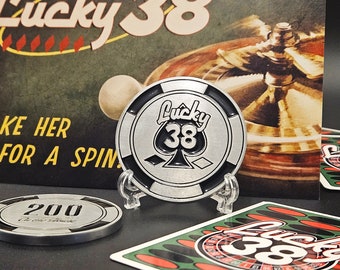 Fallout New Vegasラッキー38カジノセット （フォールアウト） Amazon.com: Fallout New Vegas Lucky Set 38 Metal Casino Set