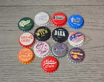 Nuka-Cola - Vim - Fallout 4 Nuka World inspired Bottle Caps - Nuka Cola  Quantum Victory Quartz