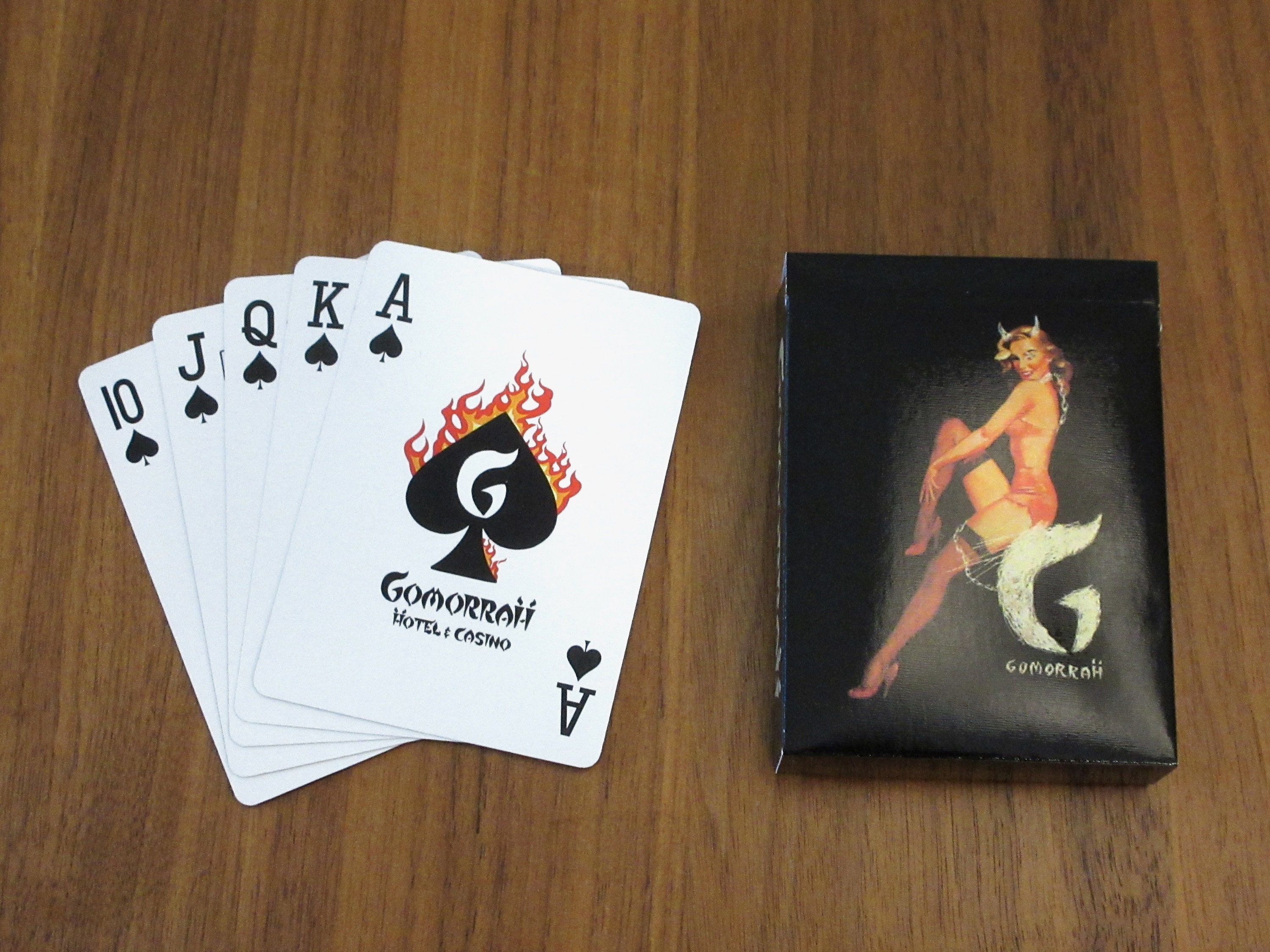 Gomorrah Playing Cards Fallout New Vegas Inspired Etsy