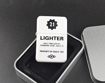 Vault 21 Flip Lighter - Fallout New Vegas inspired