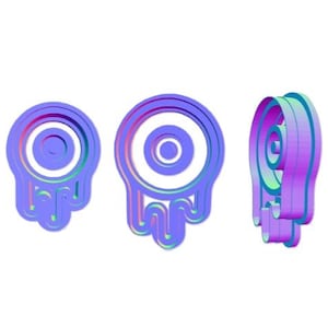 1 PCS: Eye Dripping/Halloween Imprint Cutter